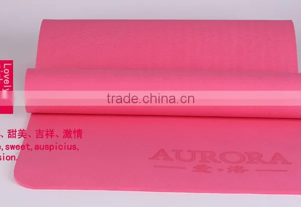 Environment Friendly Eco Tpe Yoga Mat Manufacturer photo-4