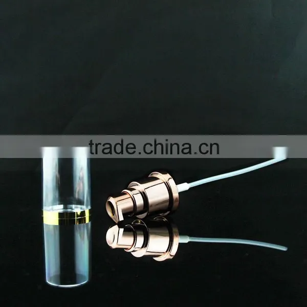 Whole Sale Frosted Glass Bottle With Metal Press Pump photo-3