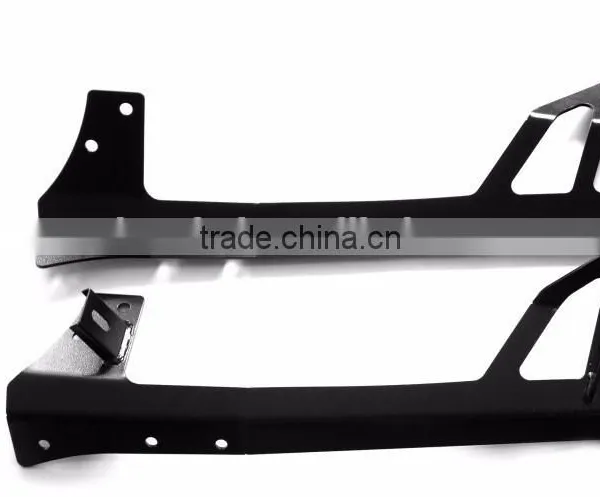 Jeep Wrangler JK 2007-2014 Steel Upper Windshield Mount A Pair for 50" Roof Led Light Bar photo-3