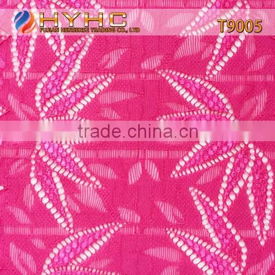 Wholesale Bulk High Quality Nylon/Spandex Stretch Lace Trim T9005