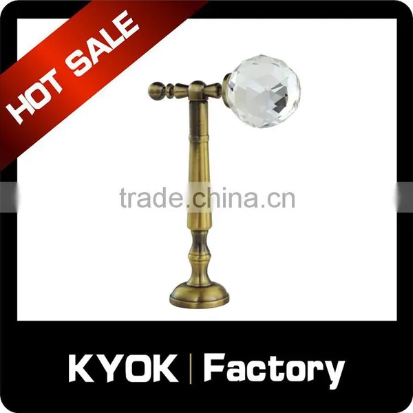 KYOK Double Swag Hooks Shower 22mm Curtain Printed Curtain Rod Hooks,bathroom Decor Iron Curtain Rod Accessories photo-2