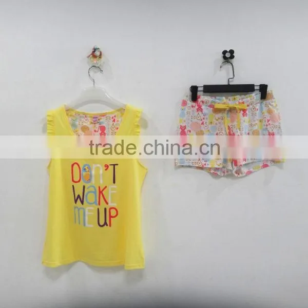 Lovely Letters Bowknot Pajamas Women photo-2