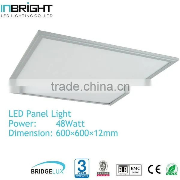 48w 600*600 slim square led panel light