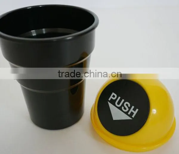Plastic ABS Mini Small Colorful Car Trash Bin Wholesale Hot Sale photo-6