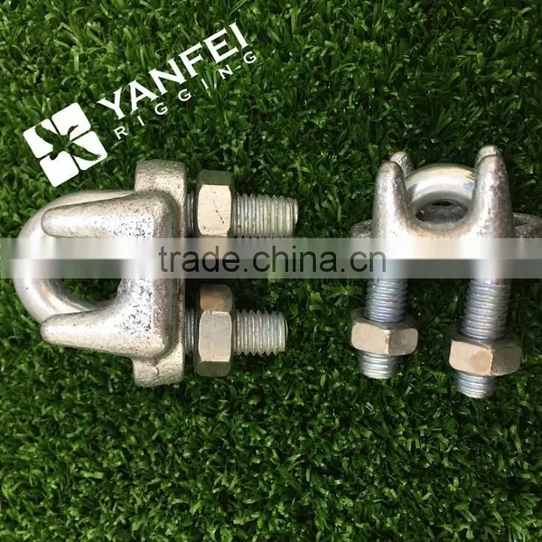 Hot Dip Galvanized Carbon Steel DIN741 Wire Rope Clip photo-2