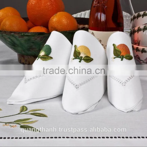 Hand Embroidery Table Cloth photo-4