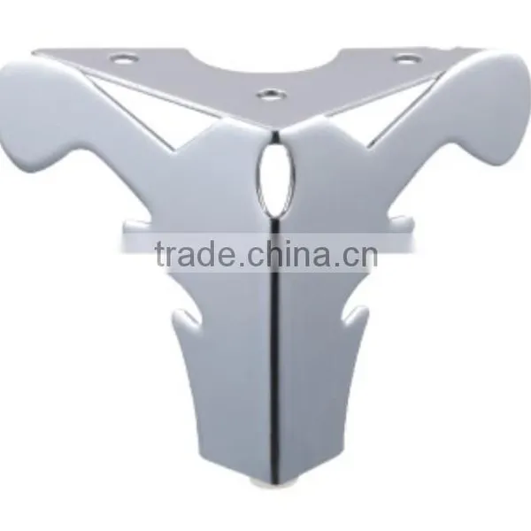 8cm Chrome Furniture Leg A-429