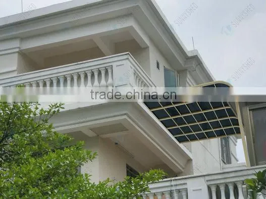 Polycarbonate Simple Awning for Garden Shed photo-2