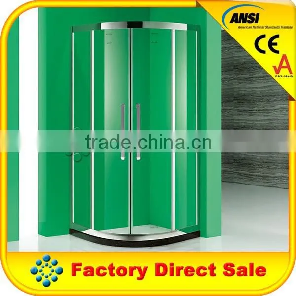 8mm Frameless Sliding Shower Doors With Ansiz97.1 photo-4