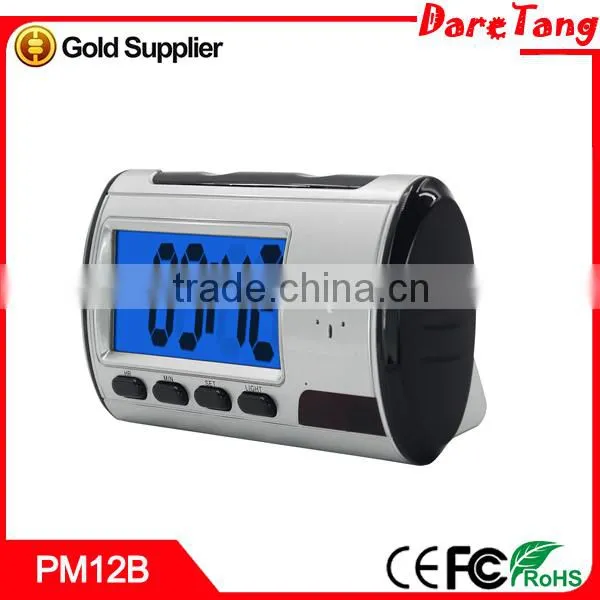 Factory Price Wide Angle 640*480 Resolution Clock With Remote Control Mini Spy Nanny Camera photo-4