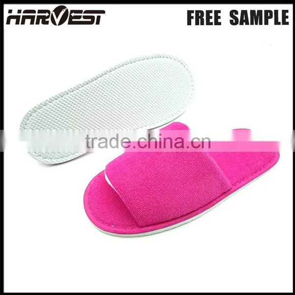 High Quality Cheap Open Toe Indoor Slippers for Women , White Open Toe Indoor Hotel Men Slippers for Men photo-3