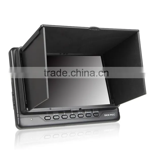 7 Inch Wireless Audio Video Transmitter Receiver Lcd Monitor Built in Battery 32 ch 5.8g Drone Parts photo-2