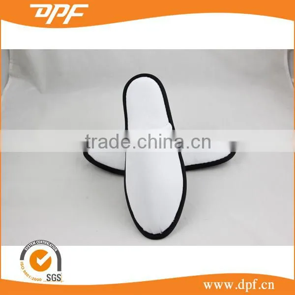 High Quality Comfortable 100% Cotton Terry Hotel Slipper,warm Soft EVA Peep Toe Slippers