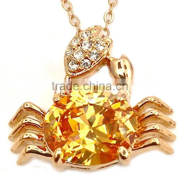 Large Amethyst Coloured Crystal Unique Design Fashion Necklace photo-2