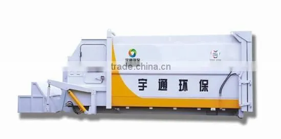 Horizontal Mobile Garbage Compressor and Transfer Station photo-2