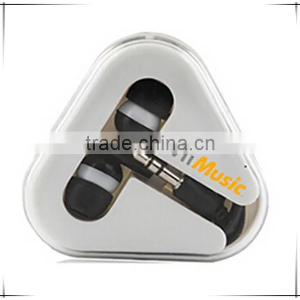Custom Logo Earphones/for Cheap Disposable Airline Train Bus/ Travel Earphone in Plastic Box photo-3