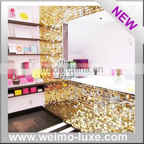 2016 Decorative Sequins Wall Panel Stage Materials photo-6