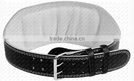 WEIGHT LIFTING LEATHER BELT