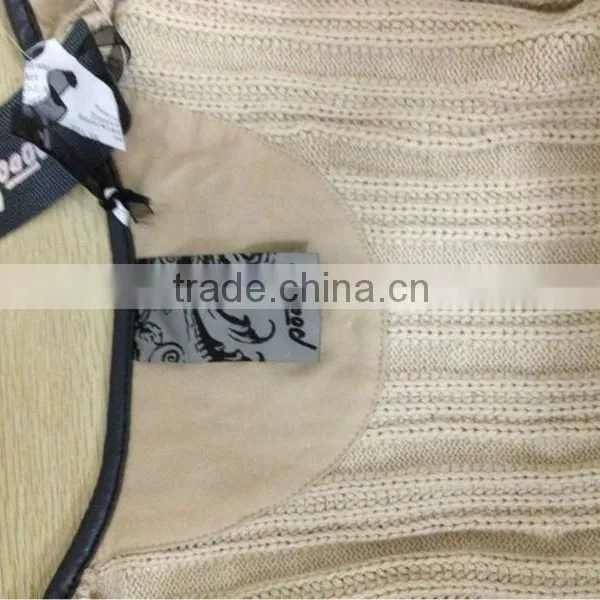 Ladies Cream Pocket Long Cardigan photo-2