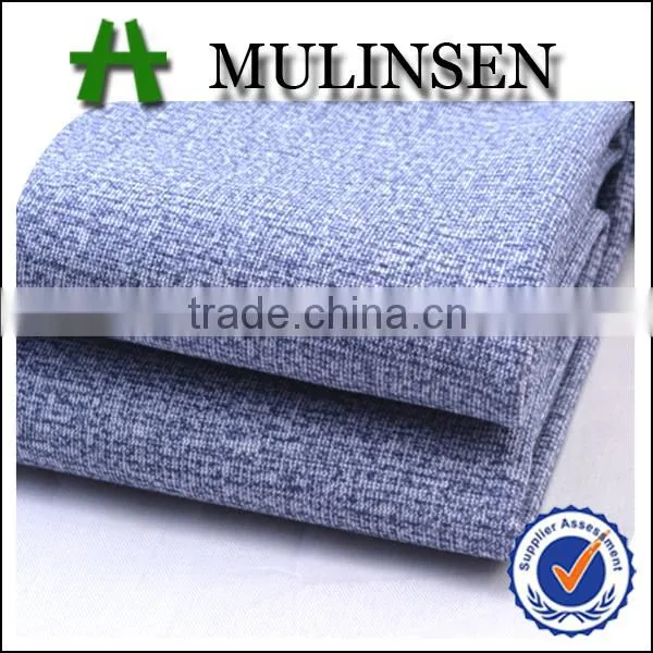 Shaoxing Knit Paper Print Spandex Polyester Rayon tr Ponte de Roma Fabric photo-2