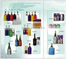 Acrylic Wine Cooler Bucket Wine Bottle Cooler Bag With Zero Energy Consumption photo-5
