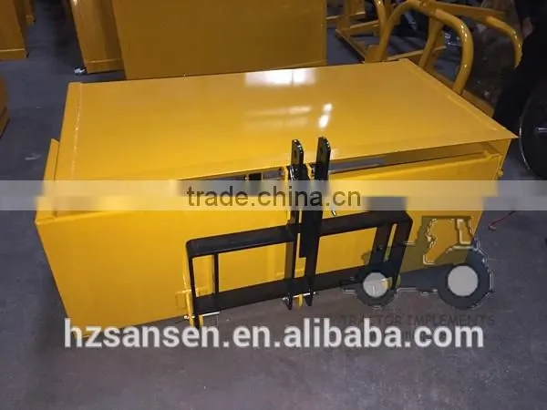 7TTBX - 3 Point Tipping Transport Box Tractor 3point Implements With CE photo-3