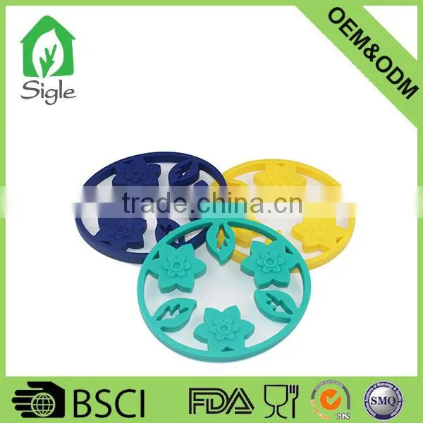 OEM ODM Silicone Dish Drying Mats Dish Bowl Pot Holder Cheap Price photo-3