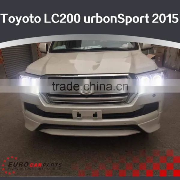 NEWest ARRIVAL!!! For 2016 LC Body Kits for Land Cruiser LC200 2016year Urbon Sport Style PP Front Bumper and Rear Diffuser photo-2