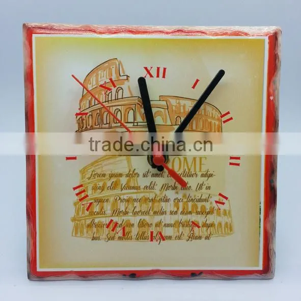 Wholesale Costom Printing Logo on Wood Decorative Wall Clock