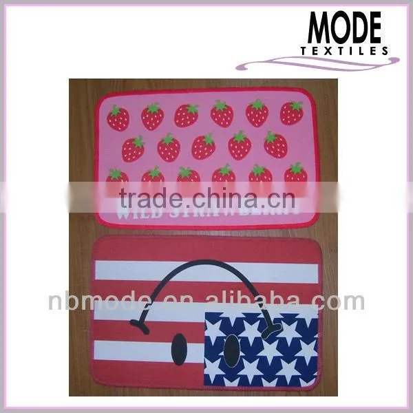 Printed Door Mat, Cheap Door Mat