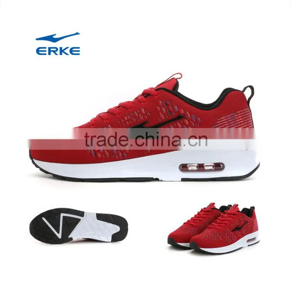 ERKE Wholesale Breathable Mesh Half-length Air Cushion Mens Sports Running Shoes photo-5