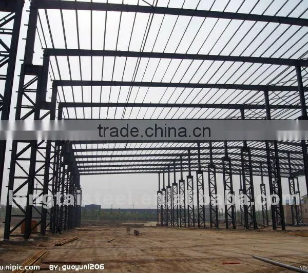 steel space frame workshop/warehouse