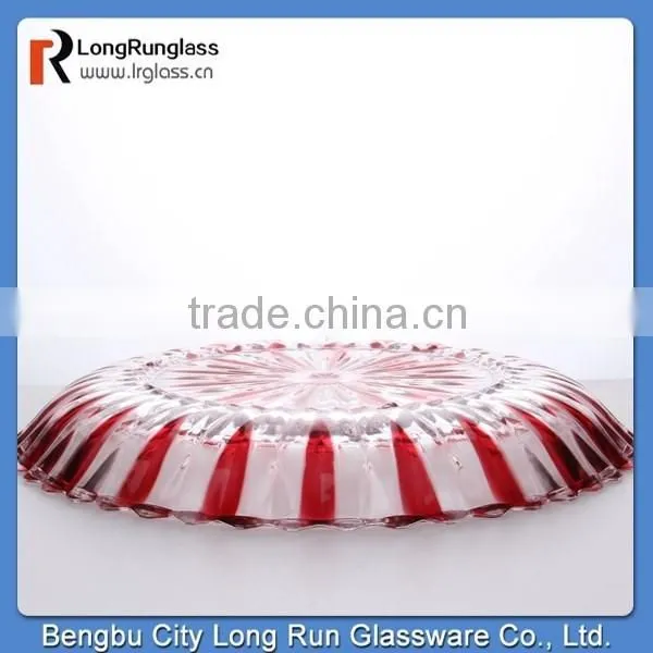 Longrun Hot New Products for 2015 2222g Customed-made Large Painting Fruit Plate Home Decoration Wolesale photo-3