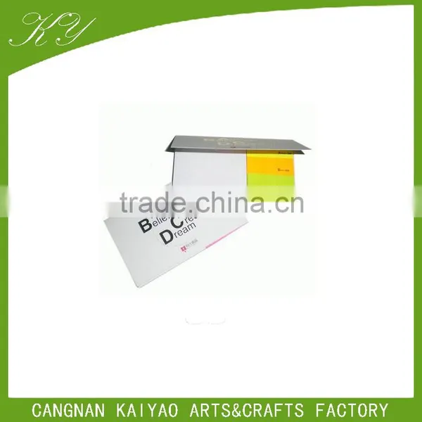 Advertising CMYK Logo Print Combination Sticky Note Memo Pad photo-2