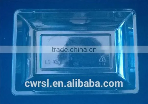 Promotion Plastic Clear PET Tray photo-2