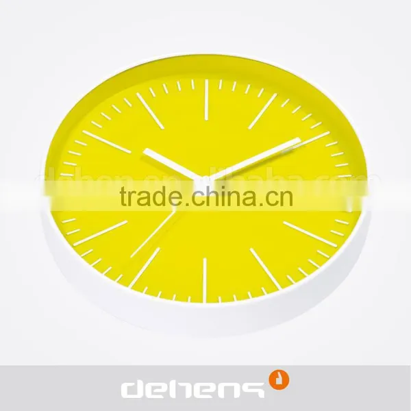 DEHENG 12 Inch Cheap Plastic Wall Clock Hot Sell Simple Clock photo-2