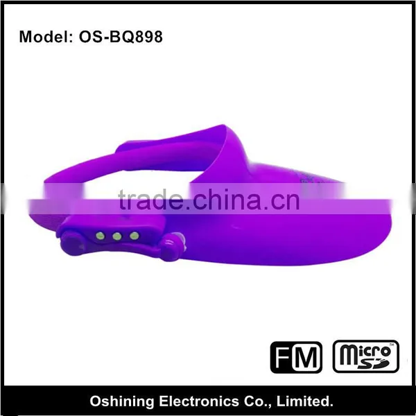 Wireless Earplug Lovely Bright Colorful Hat Available Bluetooth Headphones(OS-BQ898) photo-3