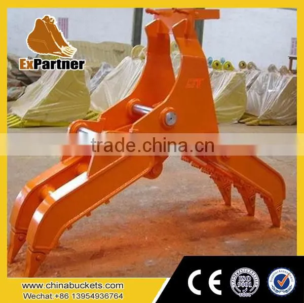 Grab Excavator in Construction Machinery