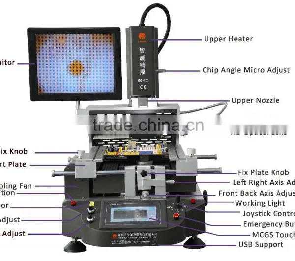 Special Offer WDS-600 Automatic Repair Cpu Mobile Repairing Tool Kit for Laptop Motherboard photo-2
