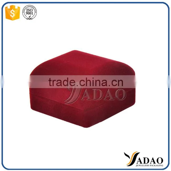 Top Quality Custom Printed Red Stone Jewelry Packaging Box photo-3