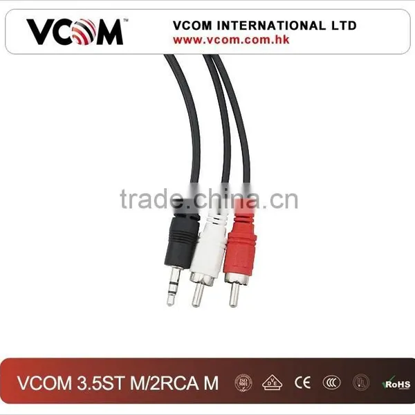 2015 Top Selling Audio RCA Cable 3.5mm to 2RCA photo-3