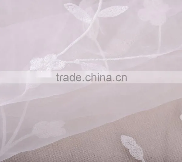Classical Design Embroidery Yarn Curtain Fabric Curtain photo-3
