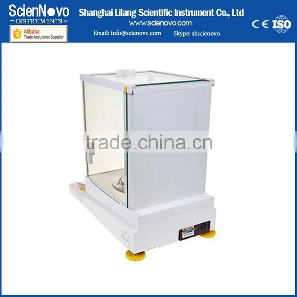 220g 0.0001 Trade Assurance Internal Calibration Touch Screen Analytic Balance photo-2