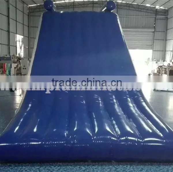 Adults Freefall Water Slider on Floating Aqua Park Large Inflatable Water Play Park photo-3