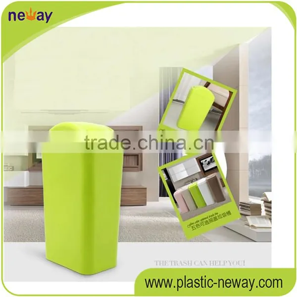 8L Eco-friendly Household Cheap Plastic Standing Small Novelty Trash Can photo-5
