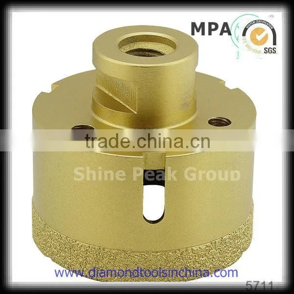 Brazed Fast Non Core Small Diamond Drill Bits for Stone photo-5