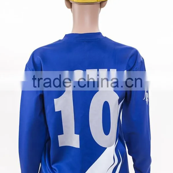 Sublimation Cheap Long Sleeve Training Shirt Basketball Shirt photo-3
