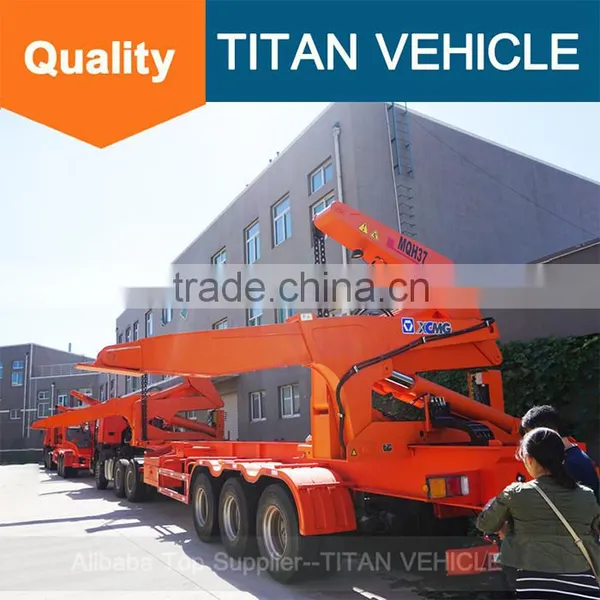 TITAN 40 ft Container Side Lift , 20 ft Container Side Loader , Self Loading Container Trailer photo-3