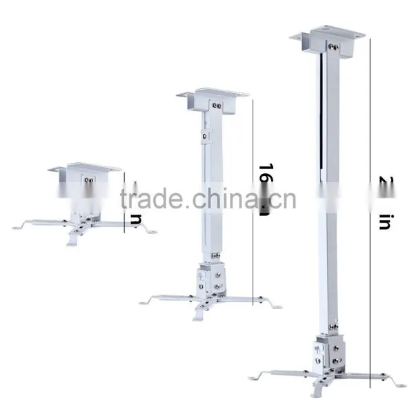 Top 10 White and Black Universal Extendable DLP Tilt LCD Projector Ceiling Mount Bracket