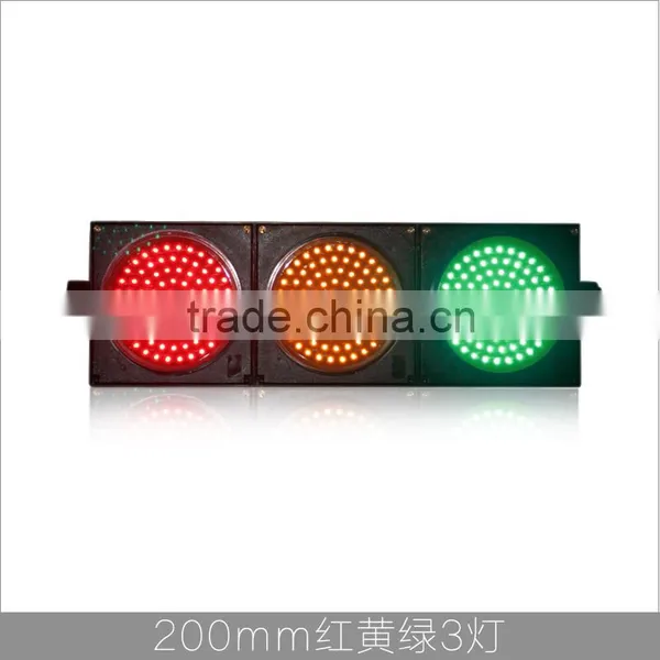 New Design Red Yellow Green PC Housing 200mm LED Traffic Signal Light photo-4
